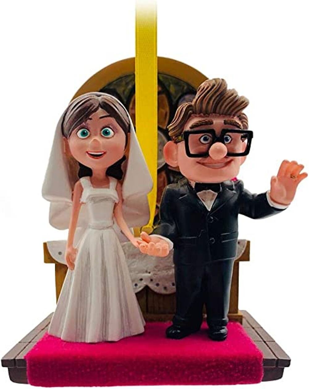 Disney Pixar Carl and Ellie Wedding Sketchbook Ornament – Up